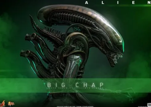 Alien 1979 Figura Movie Masterpiece 1/6 Alien Big Chap