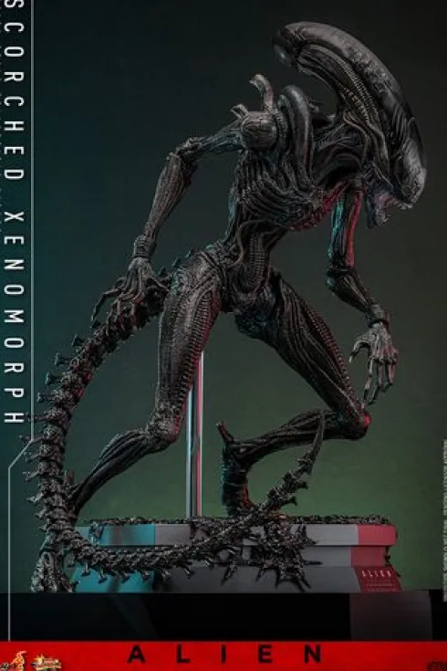 Alien Romulus Figura 1/6 Movie Masterpiece Scorched Xenomorph