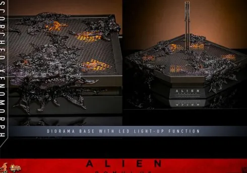 Alien Romulus Figura 1/6 Movie Masterpiece Scorched Xenomorph