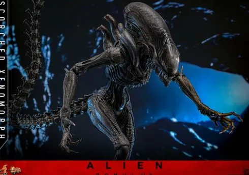 Alien Romulus Figura 1/6 Movie Masterpiece Scorched Xenomorph