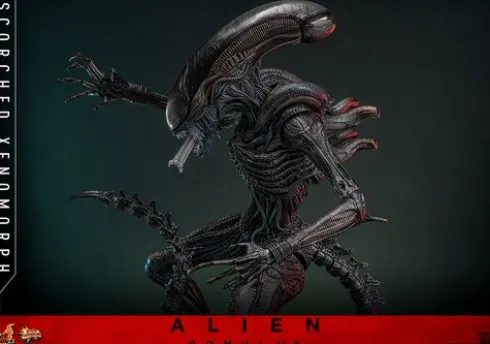 Alien Romulus Figura 1/6 Movie Masterpiece Scorched Xenomorph