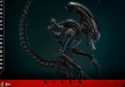 Alien Romulus Figura 1/6 Movie Masterpiece Scorched Xenomorph