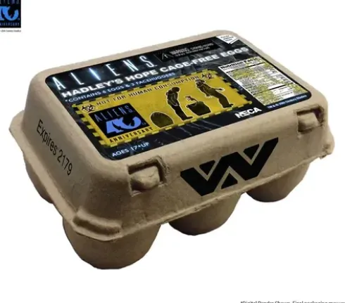 Aliens 40th Anniversary Alien Eggs 6 Accessory Pack