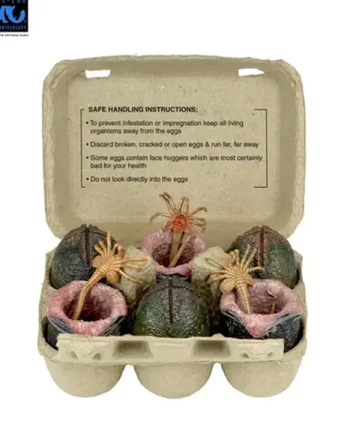 Aliens 40th Anniversary Alien Eggs 6 Accessory Pack