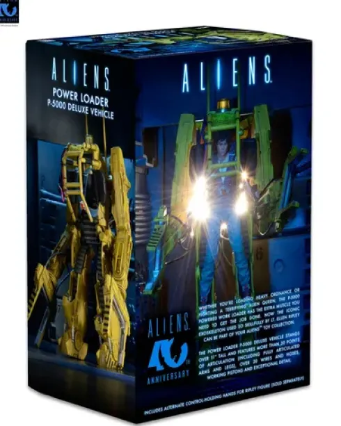Aliens 40th Anniversary Power Loader P-5000 Dlx Vehicle Af