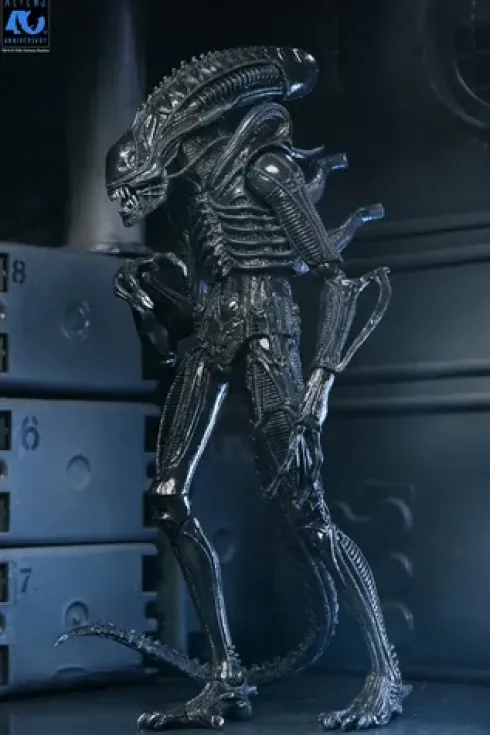Aliens 40th Anniversary Warrior Xenomorph Black Ultimate Af