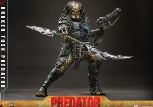 Alien vs Predator Figura 1/6 Broken Tusk Predator