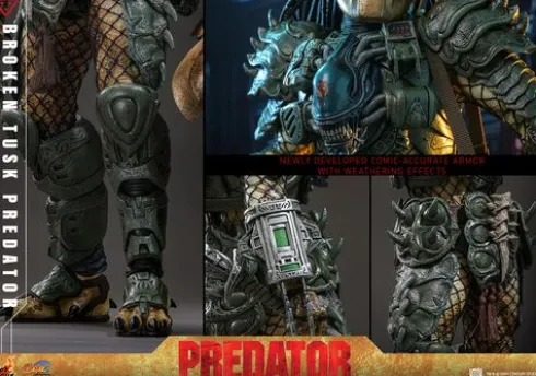 Alien vs Predator Figura 1/6 Broken Tusk Predator