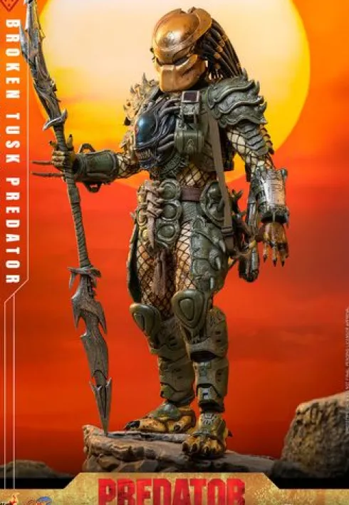 Alien vs Predator Figura 1/6 Broken Tusk Predator