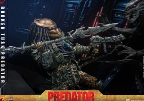 Alien vs Predator Figura 1/6 Broken Tusk Predator