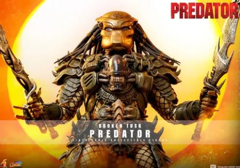 Alien vs Predator Figura 1/6 Broken Tusk Predator