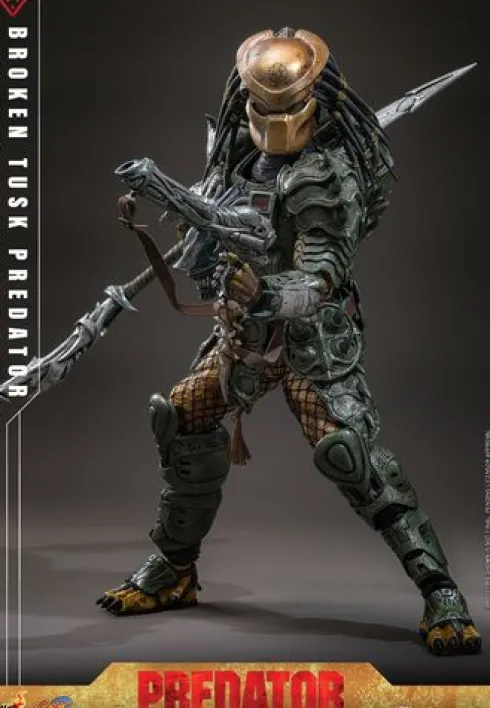 Alien vs Predator Figura 1/6 Broken Tusk Predator
