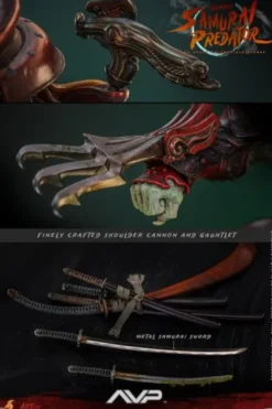 Alien vs Predator Figura Movie Masterpiece 1/6 Akaoni Samurai Predator