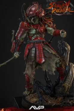 Alien vs Predator Figura Movie Masterpiece 1/6 Akaoni Samurai Predator