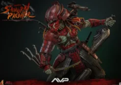 Alien vs Predator Figura Movie Masterpiece 1/6 Akaoni Samurai Predator