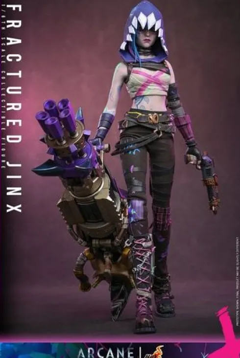 Arcane Figura 1/6 Fractured Jinx 28 cm