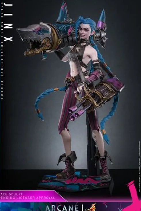 Arcane Netflix Figura 1/6 Jinx