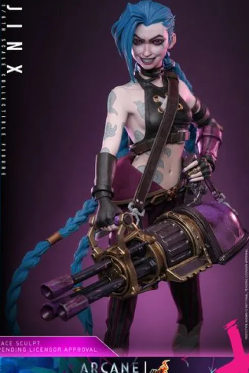 Arcane Netflix Figura 1/6 Jinx