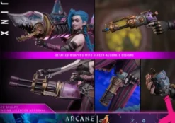 Arcane Netflix Figura 1/6 Jinx
