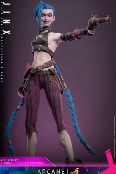 Arcane Netflix Figura 1/6 Jinx