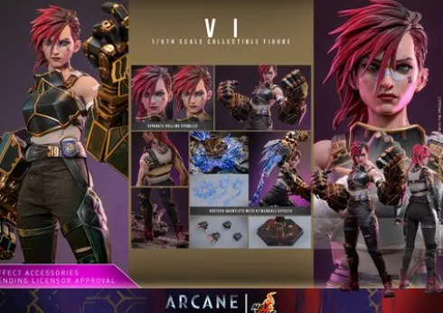 Arcane Netflix Figura 1/6 VI League of Legends