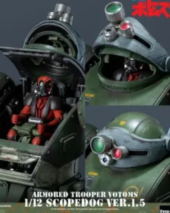 Armored Trooper Votoms Figura 1/12 Scopedog Ver.1.5 15 cm
