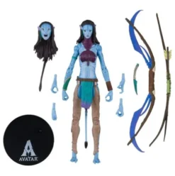 Avatar: Fire and Ash Figura Neytiri (Omatikaya Warrior) 18 cm