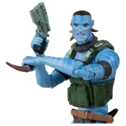 Avatar: Fire and Ash Figura Quaritch (Ash Recom) (Gold Label) 18 cm