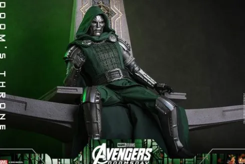 Avengers: Doomsday Movie Masterpiece Accesorio para Figuras 1/6 Doom’s Throne 33 cm