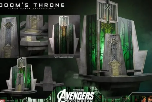Avengers: Doomsday Movie Masterpiece Accesorio para Figuras 1/6 Doom’s Throne 33 cm