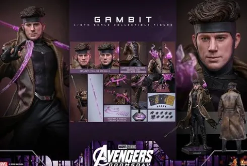 Avengers: Doomsday Movie Masterpiece Figura 1/6 Gambit 31 cm