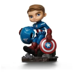 Avengers Infinity Saga Minifigura Mini Co. PVC Captain America 14 cm