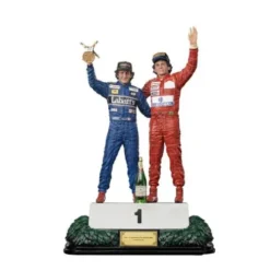 Ayrton Senna Estatua 1/10 Deluxe Art Scale Alain Prost & Ayrton Senna (The Last Podium 1993) 27 cm