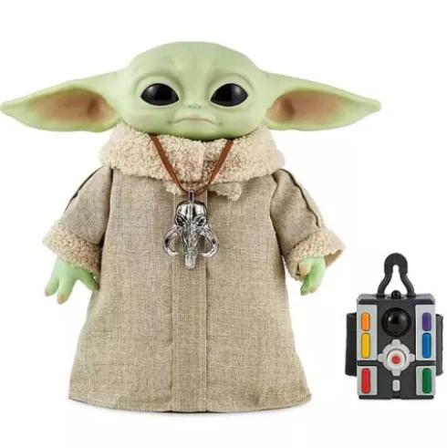 Baby Yoda Peluche con Control Remoto Star Wars 28 cm