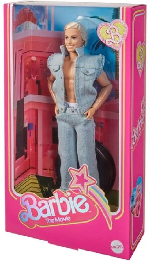 Barbie The Movie Muñeca Ken Wearing Denim Matching Set