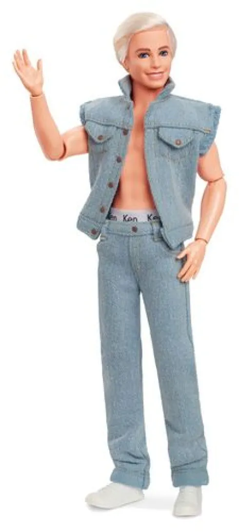 Barbie The Movie Muñeca Ken Wearing Denim Matching Set