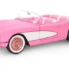 Barbie The Movie Vehículo Pink Corvette Convertible