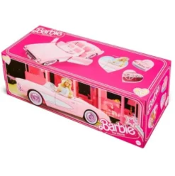Barbie The Movie Vehículo Pink Corvette Convertible