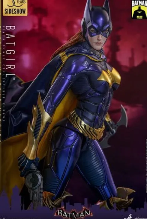 Batman Arkham Knight Figura Videogame Masterpiece 1/6 Batgirl (Purple and Gold Version) Exclusive 30 cm
