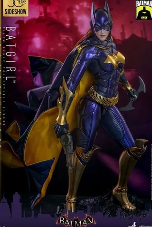 Batman Arkham Knight Figura Videogame Masterpiece 1/6 Batgirl (Purple and Gold Version) Exclusive 30 cm