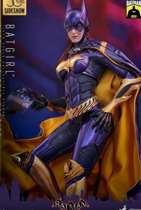 Batman Arkham Knight Figura Videogame Masterpiece 1/6 Batgirl (Purple and Gold Version) Exclusive 30 cm