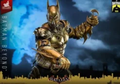 Batman: Arkham Knight Figura Videogame Masterpiece 1/6 Batman Beyond (Black & Gold Version) 32 cm