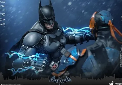 Batman Arkham Origins Figura Videogame Masterpiece 1/6 Batman 33 cm