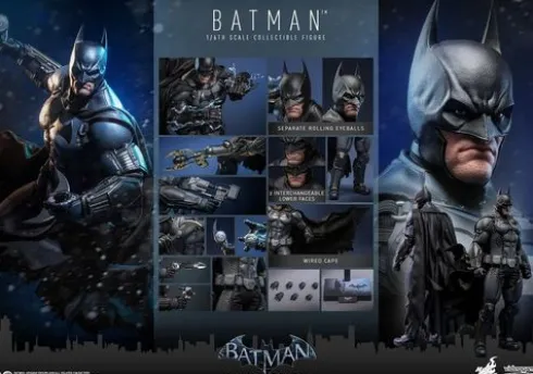 Batman Arkham Origins Figura Videogame Masterpiece 1/6 Batman 33 cm