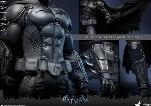 Batman Arkham Origins Figura Videogame Masterpiece 1/6 Batman 33 cm