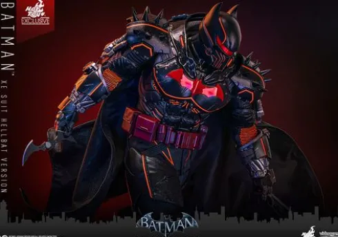 Batman Arkham Origins Figura Videogame Masterpiece 1/6 XE Suit Hellbat Version Hot Toys Exclusive 33 cm
