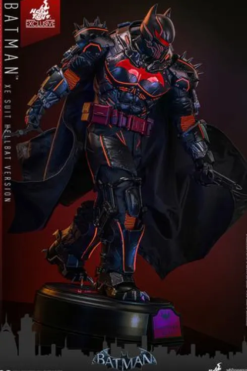 Batman Arkham Origins Figura Videogame Masterpiece 1/6 XE Suit Hellbat Version Hot Toys Exclusive 33 cm