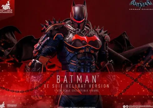 Batman Arkham Origins Figura Videogame Masterpiece 1/6 XE Suit Hellbat Version Hot Toys Exclusive 33 cm