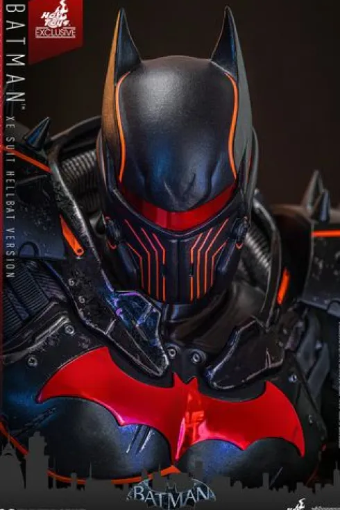 Batman Arkham Origins Figura Videogame Masterpiece 1/6 XE Suit Hellbat Version Hot Toys Exclusive 33 cm