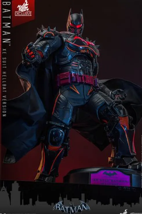 Batman Arkham Origins Figura Videogame Masterpiece 1/6 XE Suit Hellbat Version Hot Toys Exclusive 33 cm